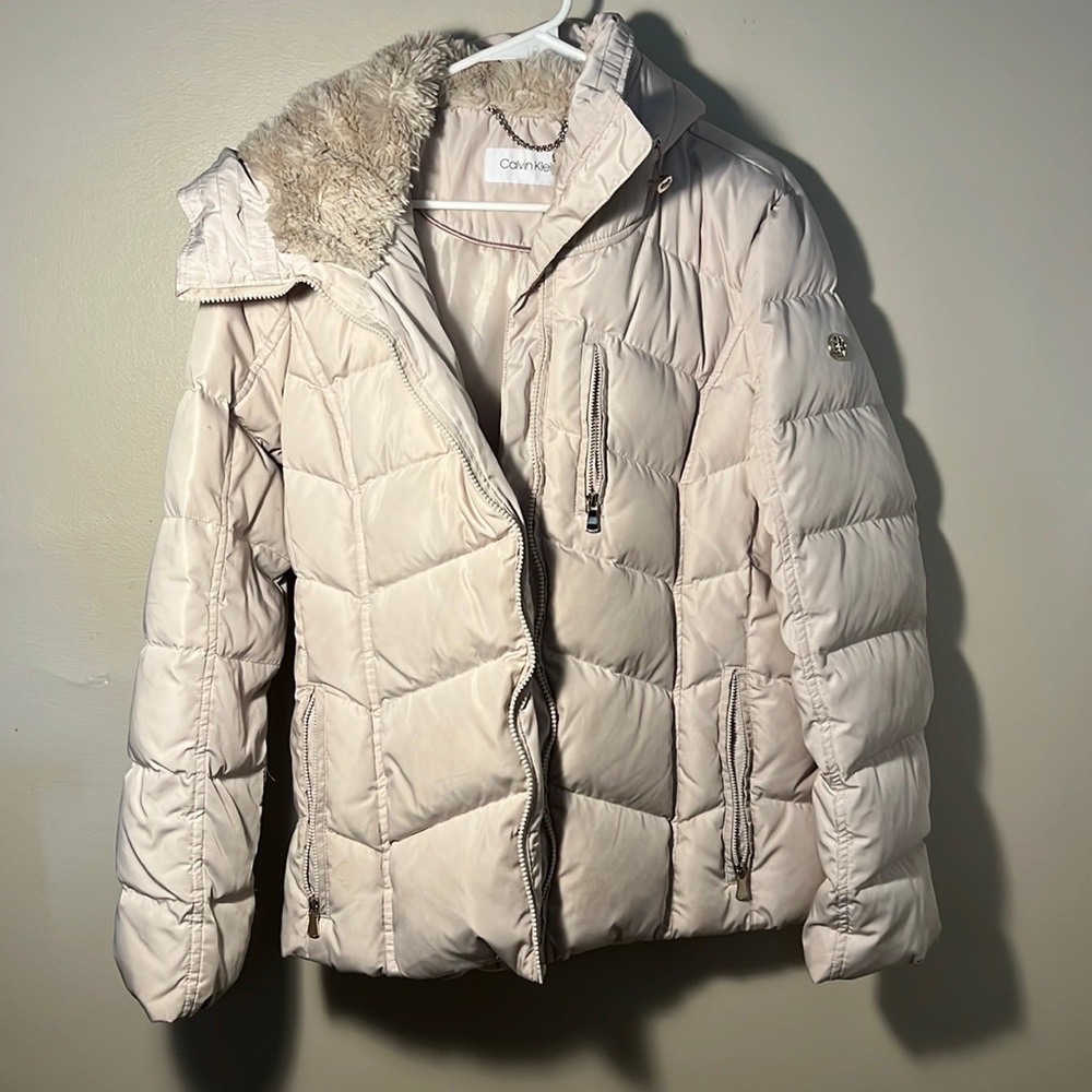 Calvin Klein zipper winter jacket
